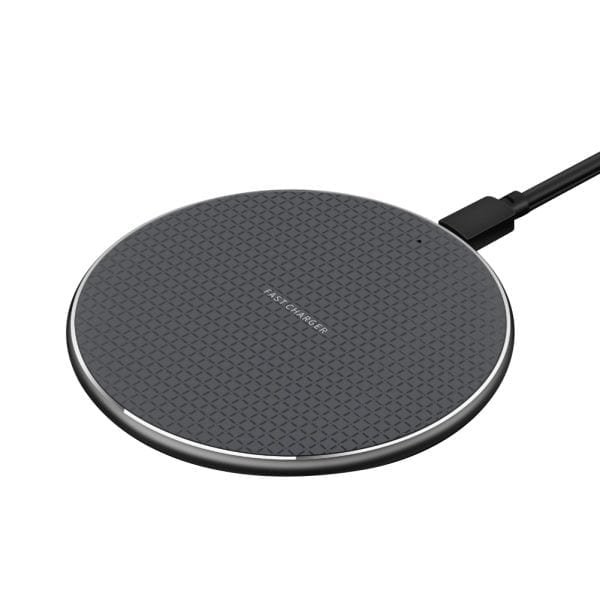 15W Fast Wireless Charger Pad - Qi-Certified for iPhone & Samsung