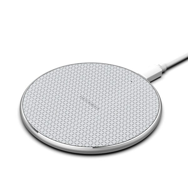 15W Fast Wireless Charger Pad - Qi-Certified for iPhone & Samsung