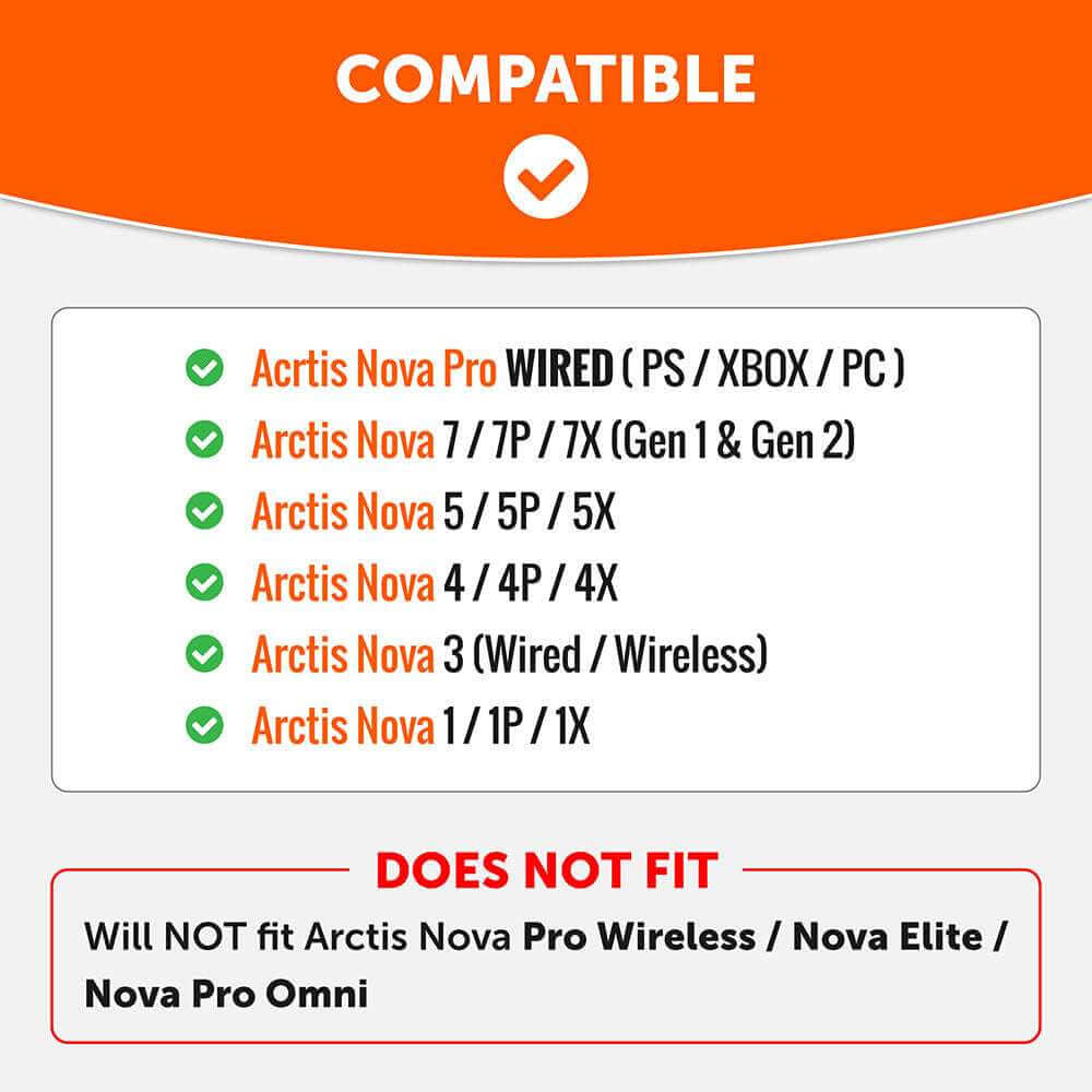 Arctis Nova Earpads - WC StealthZ