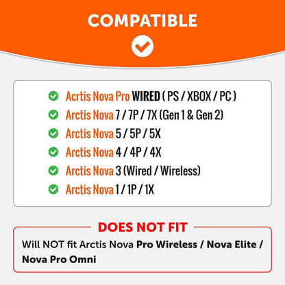 Arctis Nova Earpads - WC StealthZ