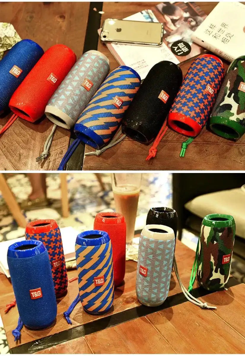 TG117 Bluetooth Speaker - Portable Waterproof TWS Outdoor Speaker