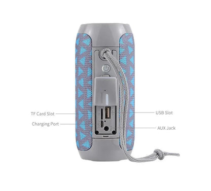 TG117 Bluetooth Speaker - Portable Waterproof TWS Outdoor Speaker