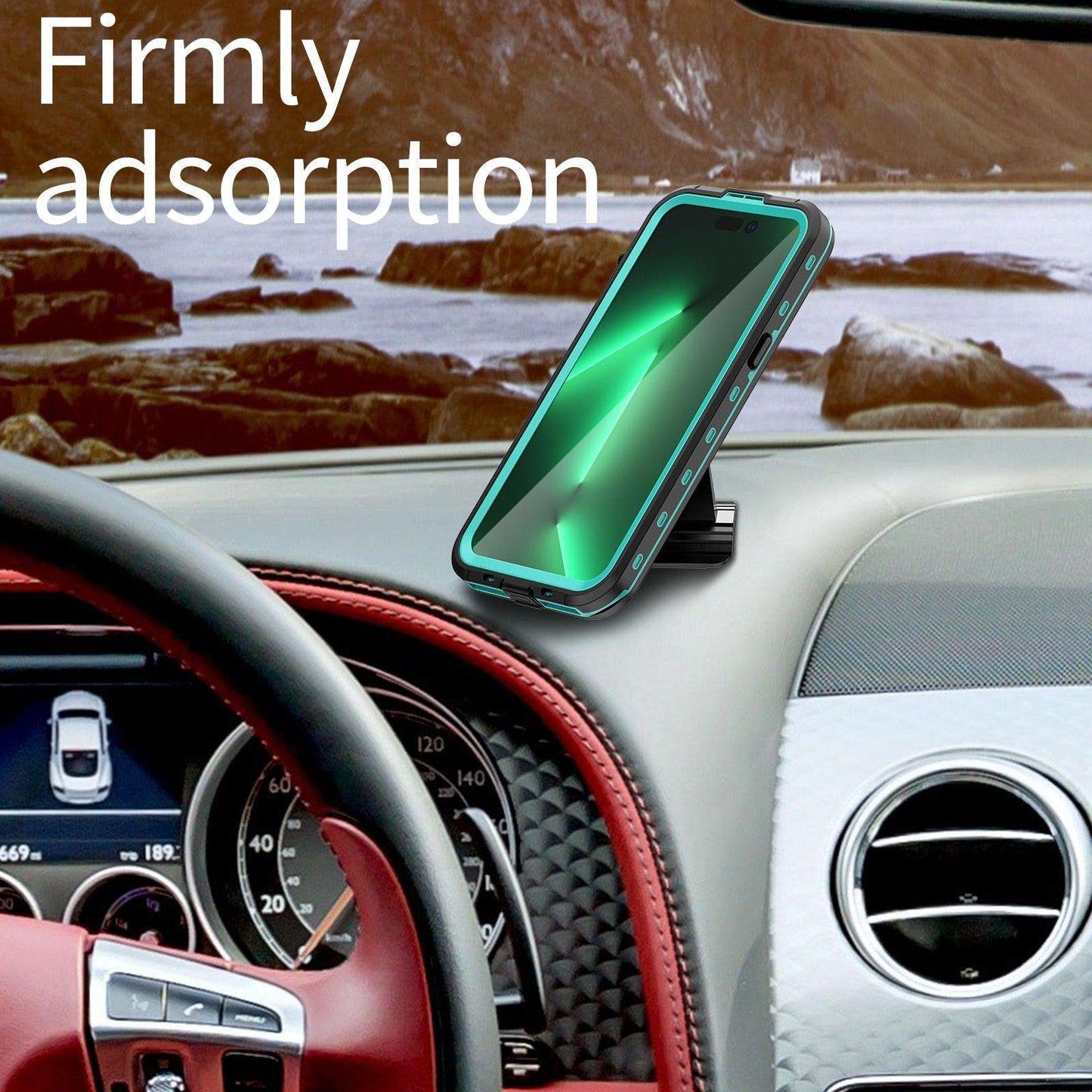 Waterproof Case For iPhone 14 Pro Max 14 Pro iPhone 13 Pro Max Protector Full Body Protective Dustproof Magnetic Phone Case Waterproof 360 Degree All-Round Protection with Built-in Screen Protector Outdoor Transparent  Shockproof Case