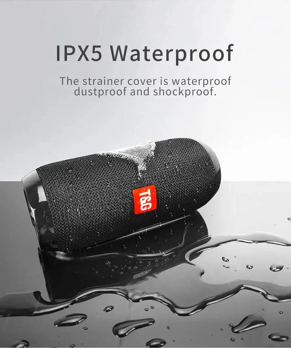 TG117 Bluetooth Speaker - Portable Waterproof TWS Outdoor Speaker