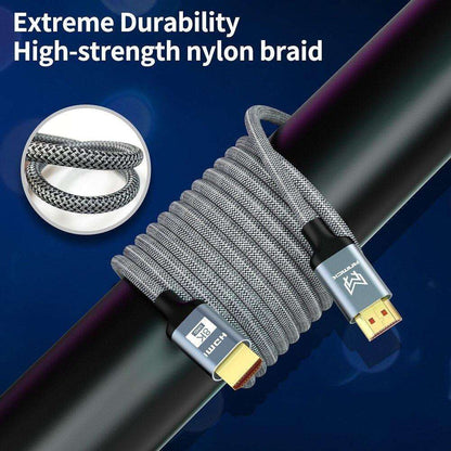 4K HDMI Cable HDMI 2.0 Ultra HD Audio Wire HDMI Splitter Digital Cord High Speed 18Gbps HDMI 2.0 Cable 4K HDR 2160P For TV  Projector Laptops Gaming