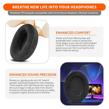 Arctis Nova Earpads - WC StealthZ