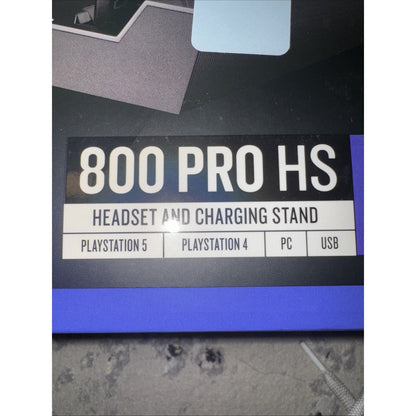 RIG 800 Pro HS Wireless Gaming Headset & Charging Stand (black) PS5 PS4 PC USB