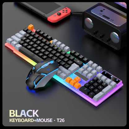 Ultimate 3-in-1 Gaming Bundle: RGB Keyboard, Precision Wired Mouse & Noise Cancelling Headset for Xbox, PS4, PS5 & PC