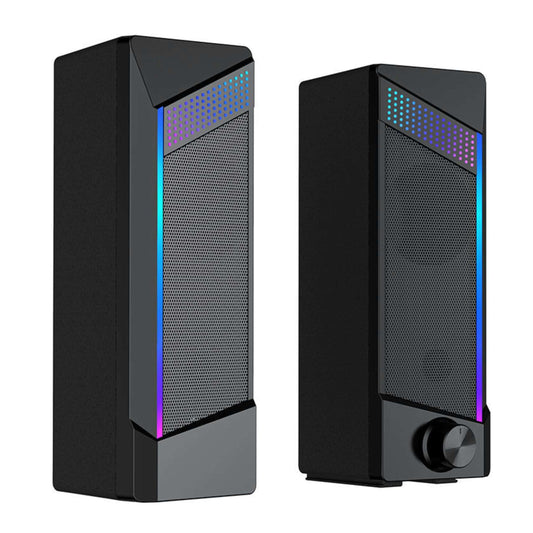 RGB USB Gaming Soundbar – 6W ABS Speaker for PC/Computer